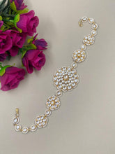 Jadau Kundan Sheeshpatti Sheeshphool Convertible Choker For Women By Gehna Shop Matha Patti